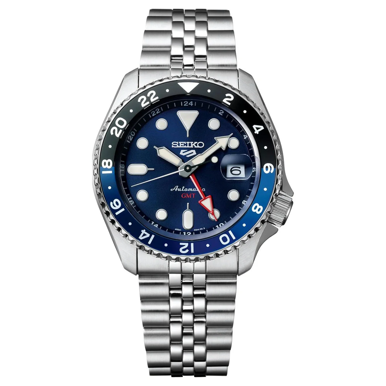 Seiko 5 Sport 'Blueberry' GMT SKX Men's Blue Watch