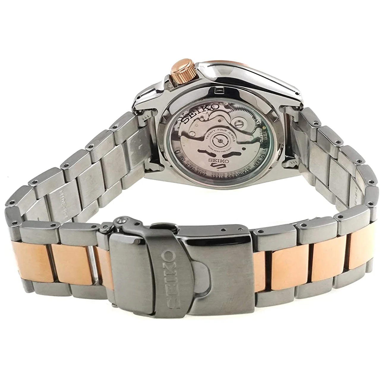 Seiko Men's Two-Tone 5 Sports Watch - Image 2