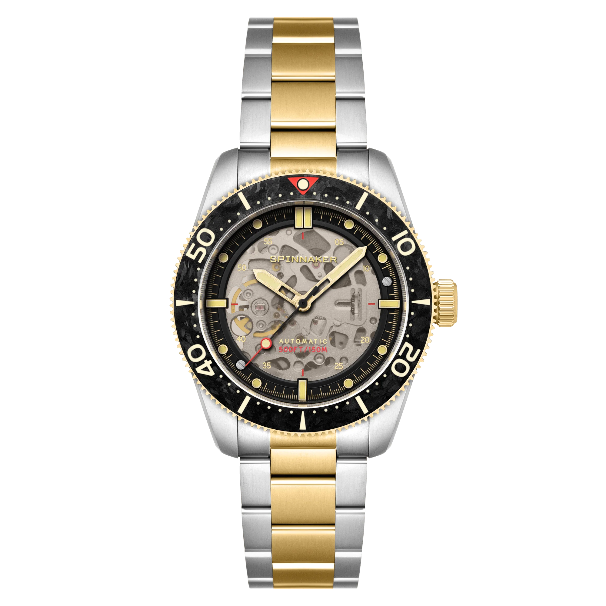 Spinnaker Croft 42 Skeleton Men's Black Watch