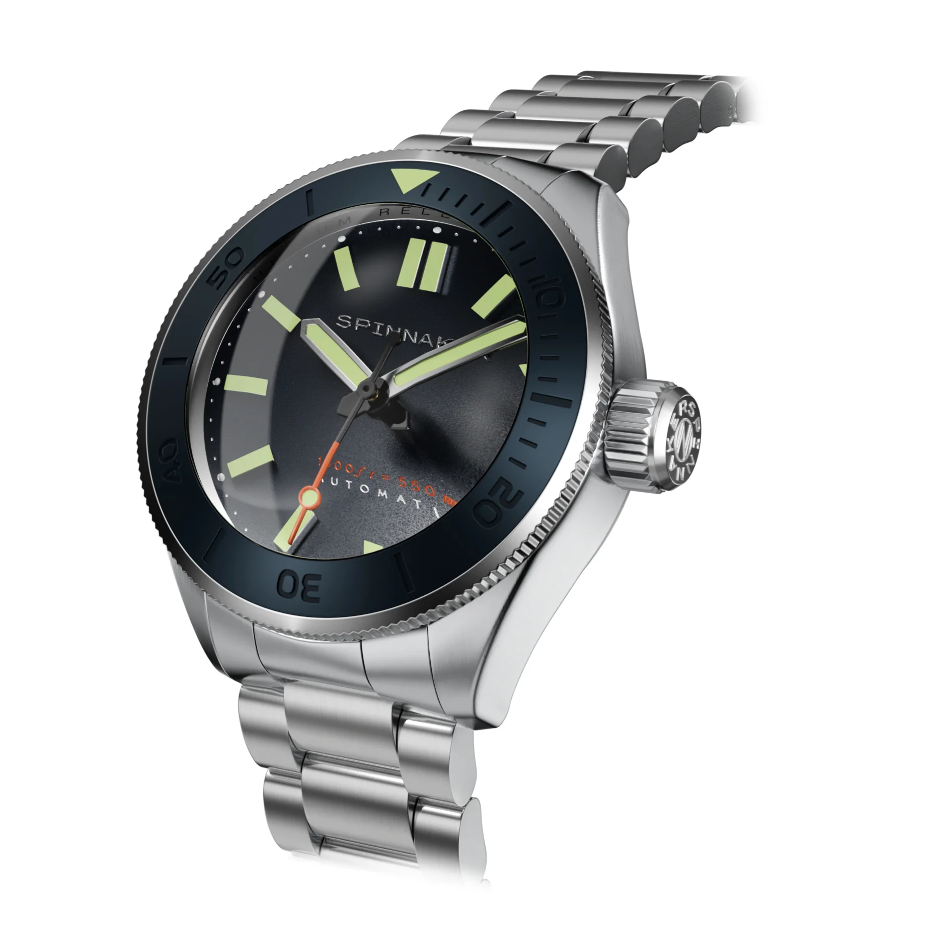 Spinnaker Piccard Men's Blue Dive Automatic Watch - Image 2