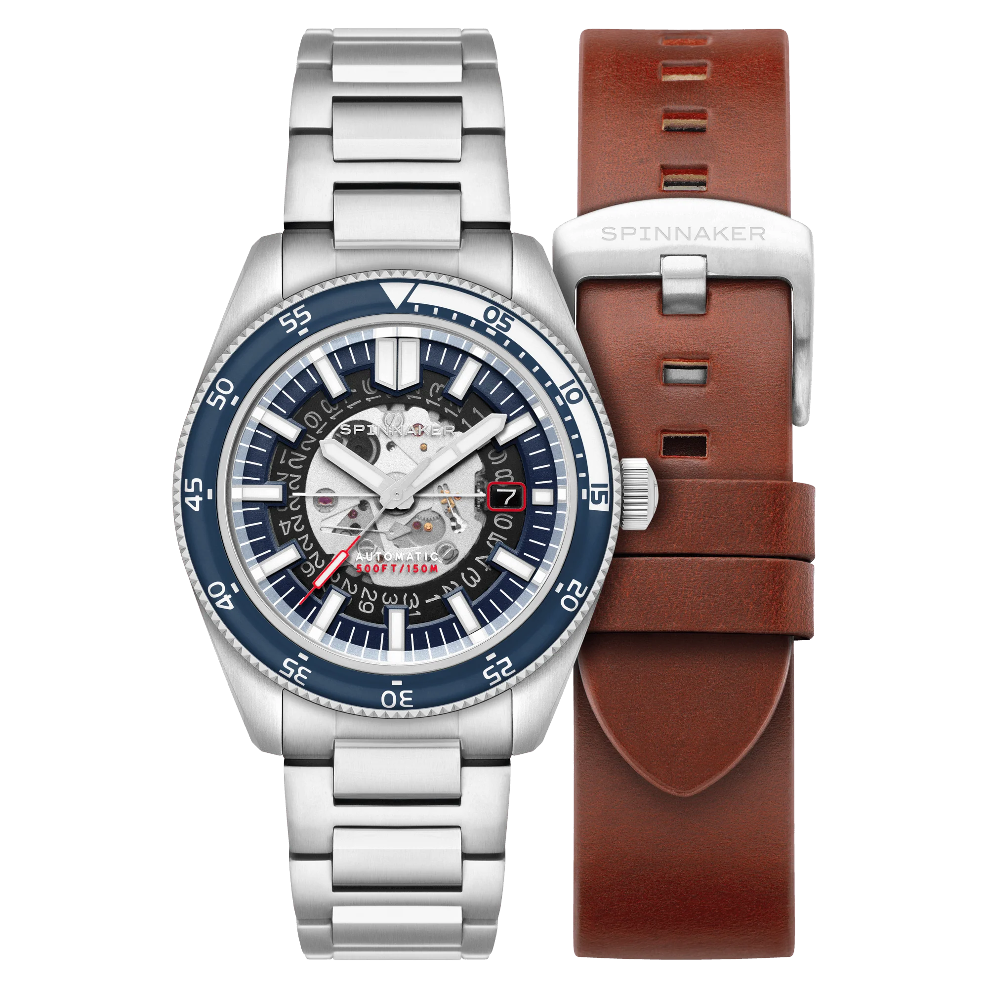 Spinnaker Fleuss Men's Blue Automatic Watch