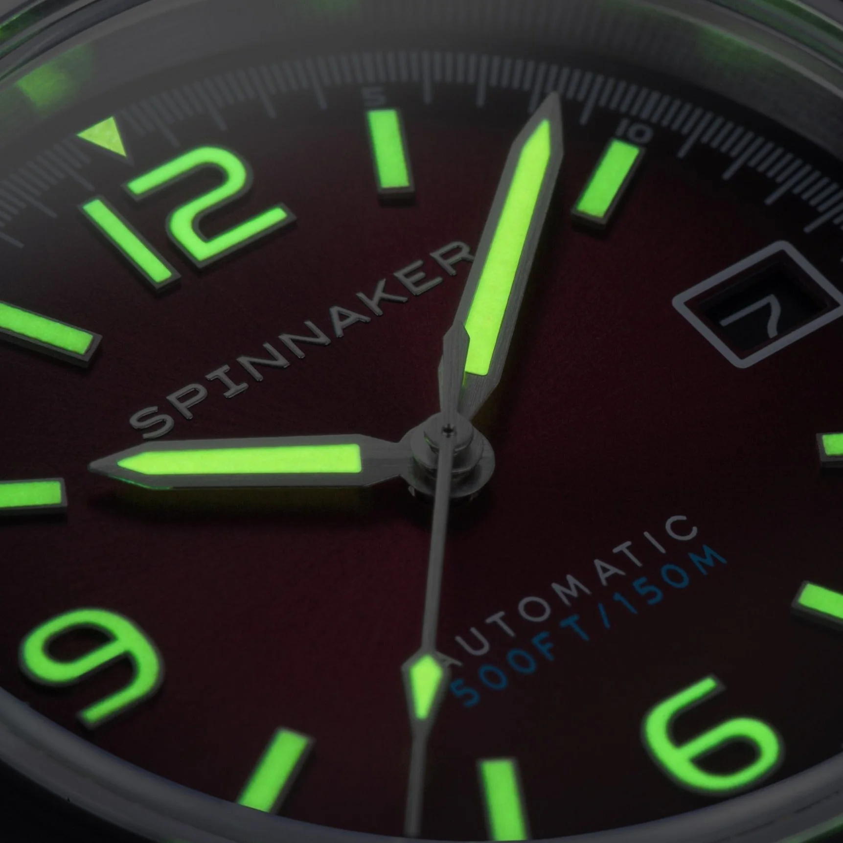 Spinnaker Fleuss Men's Red Blue Automatic Watch - Image 3