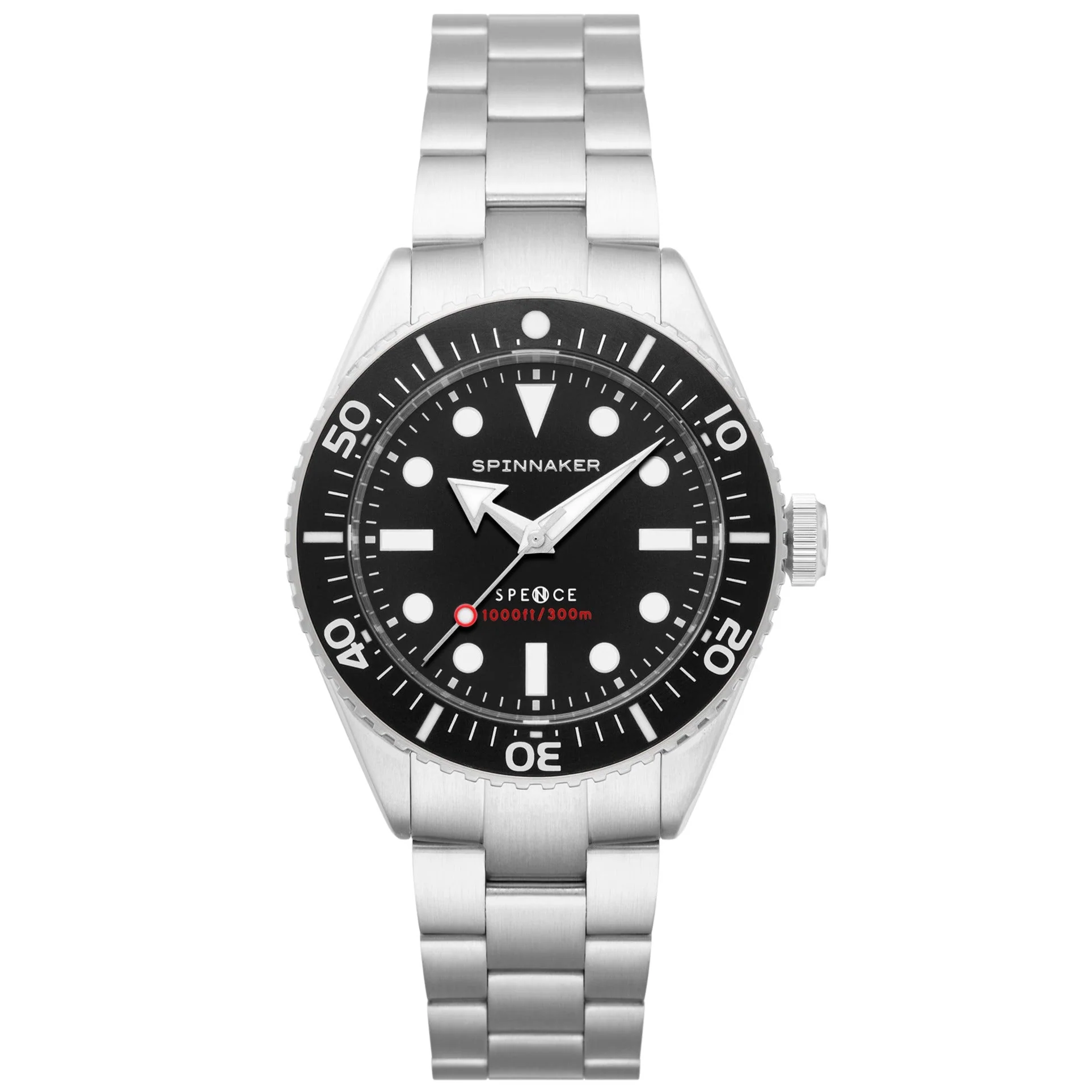 Spinnaker Pitch Black Spence 300 Automatic Watch