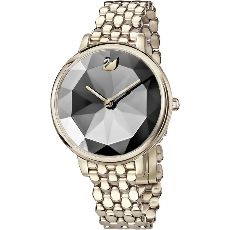 Swarovski Watch Crystal Lake Yellow Gold Grey