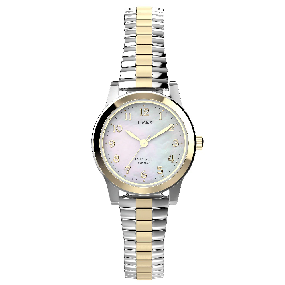 Timex Essex Ave Ladies White Watch