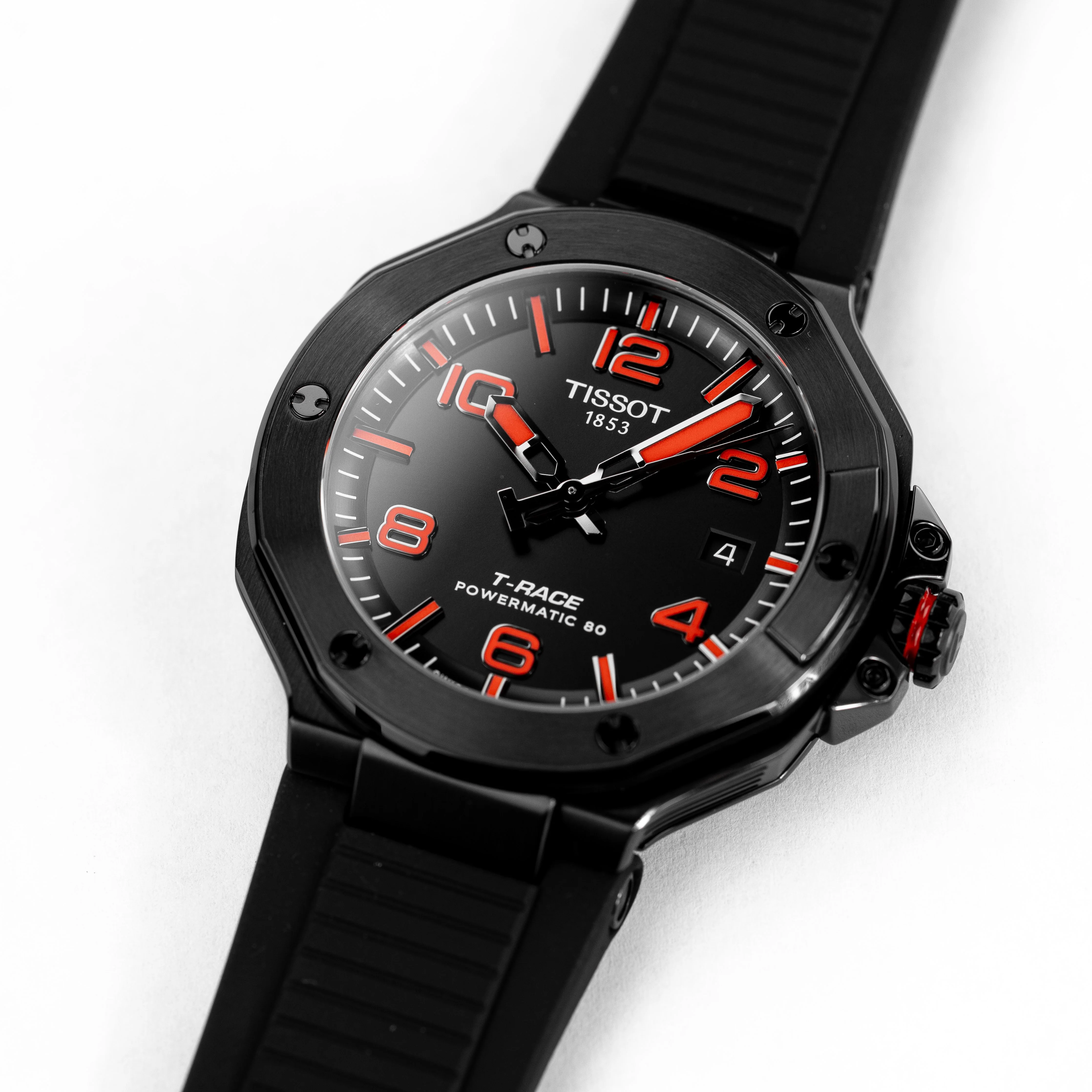 Tissot T-Race Automatic Powermatic 80 Men's Black Watch - Image 5