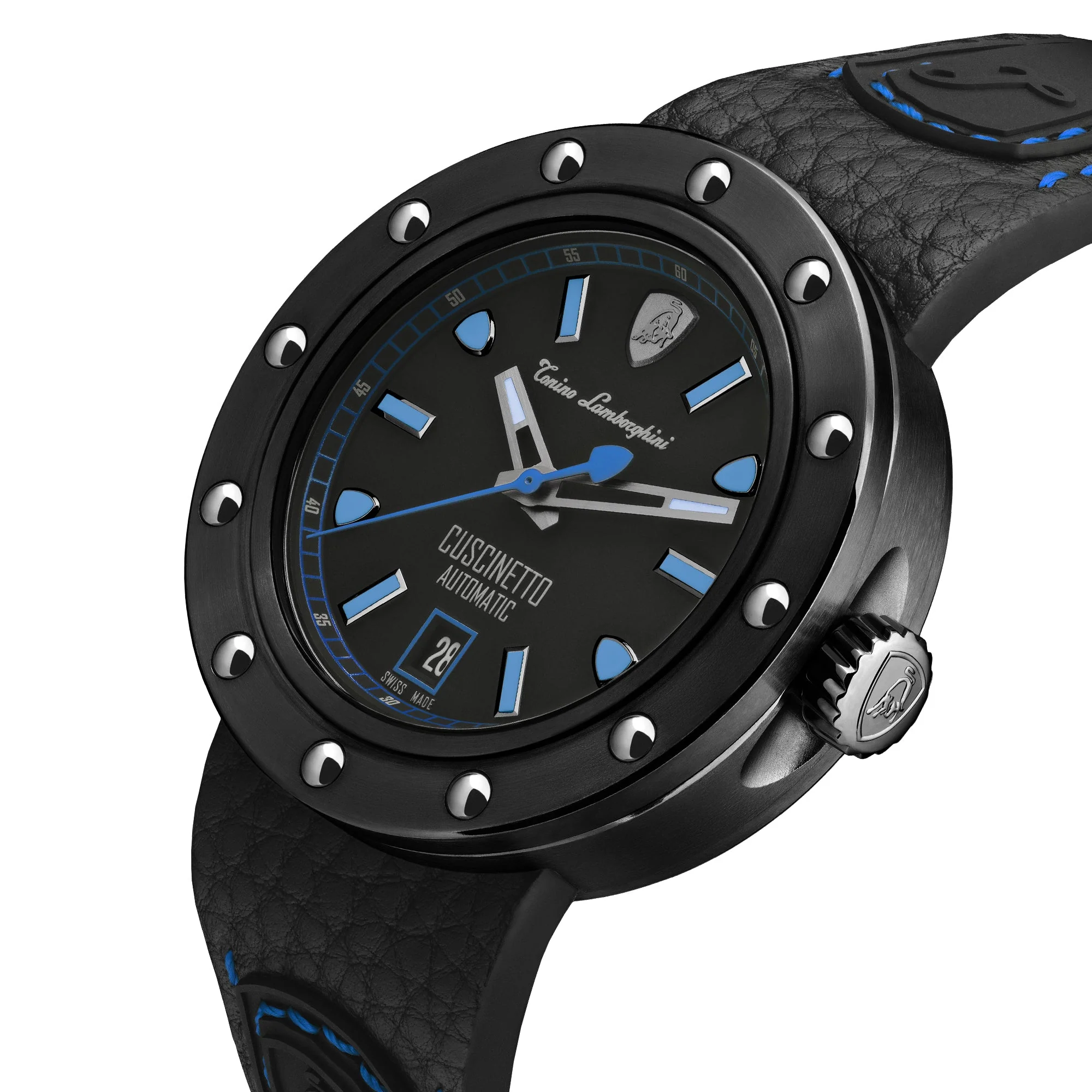 Tonino Lamborghini Men's Matte Cuscinetto Watch - Image 4