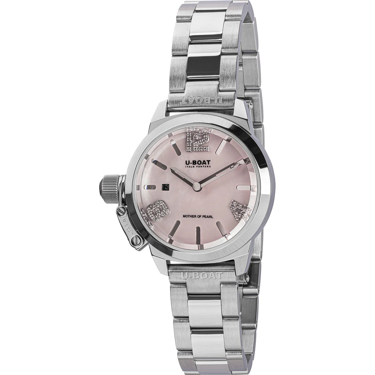 U-Boat Classico 30 Pink Mother Of Pearl Ladies Watch