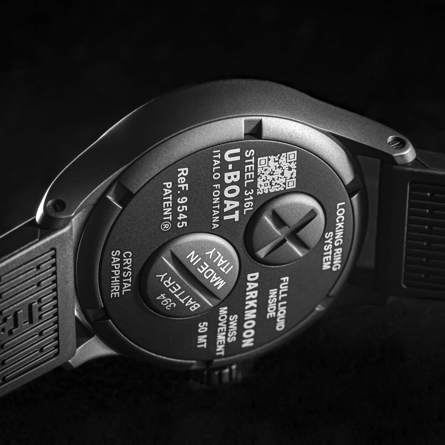 U-Boat Darkmoon 40 Oil Immersion Men’s Black Watch - Image 3