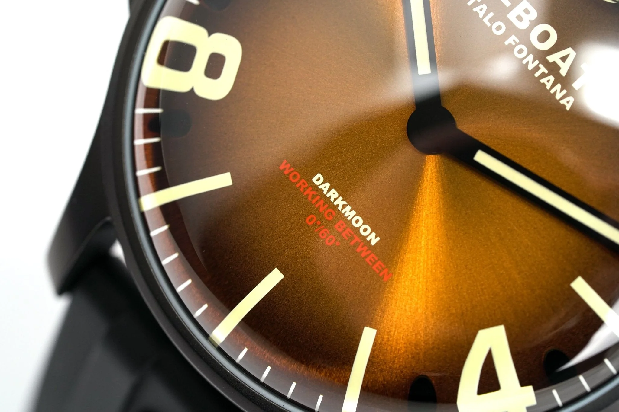 U-Boat Watch Darkmoon 44 Elegant Brown IP Black - Image 13