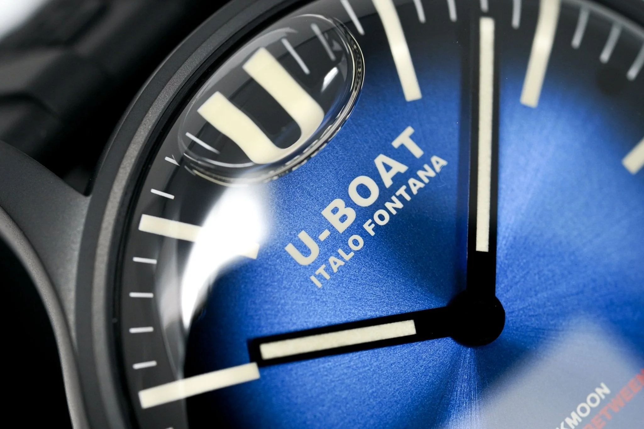 U-Boat Watch Darkmoon 44 Blue Soleil IP Black - Image 4