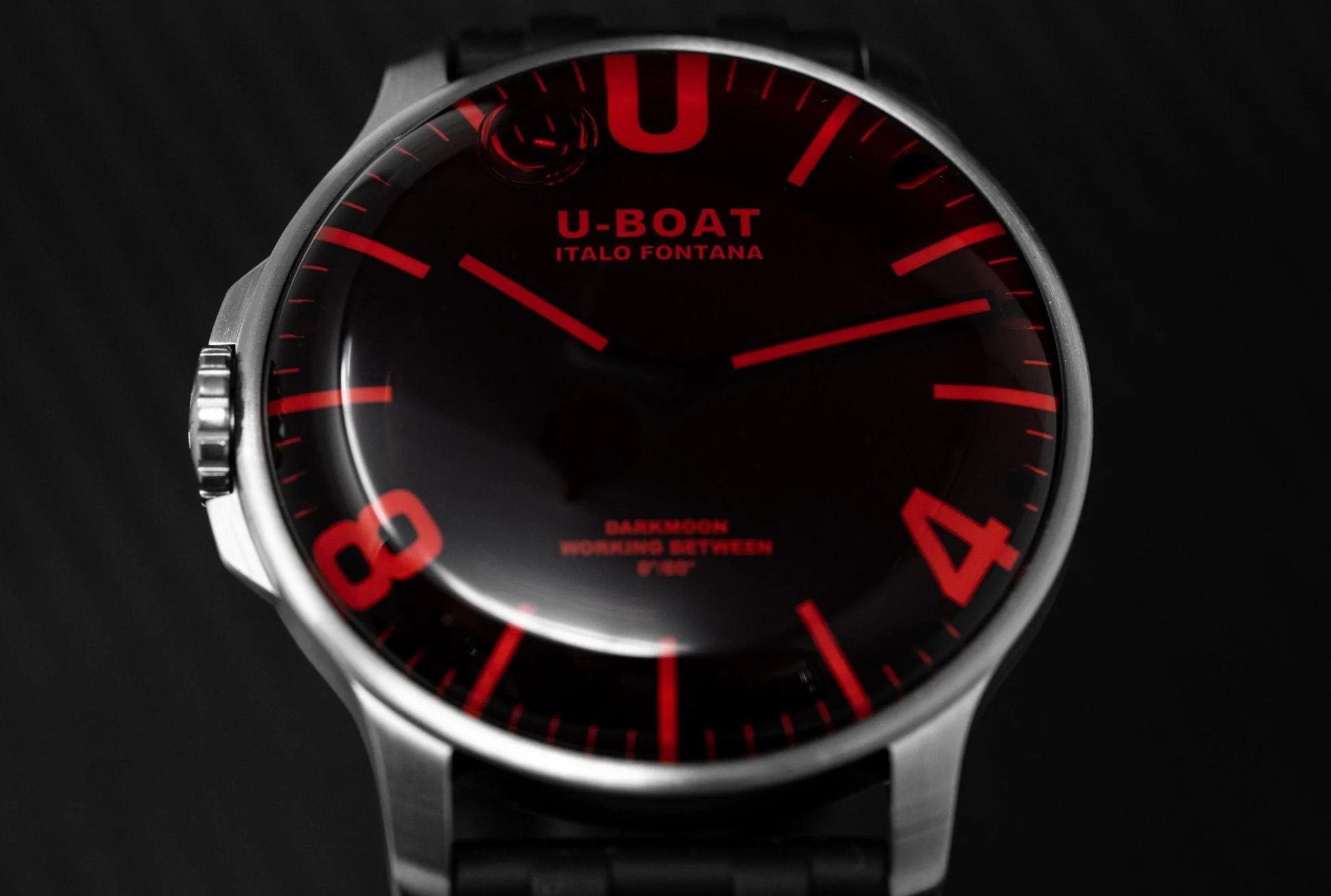 U-Boat Watch Watch Darkmoon 44 Red Steel - Image 14