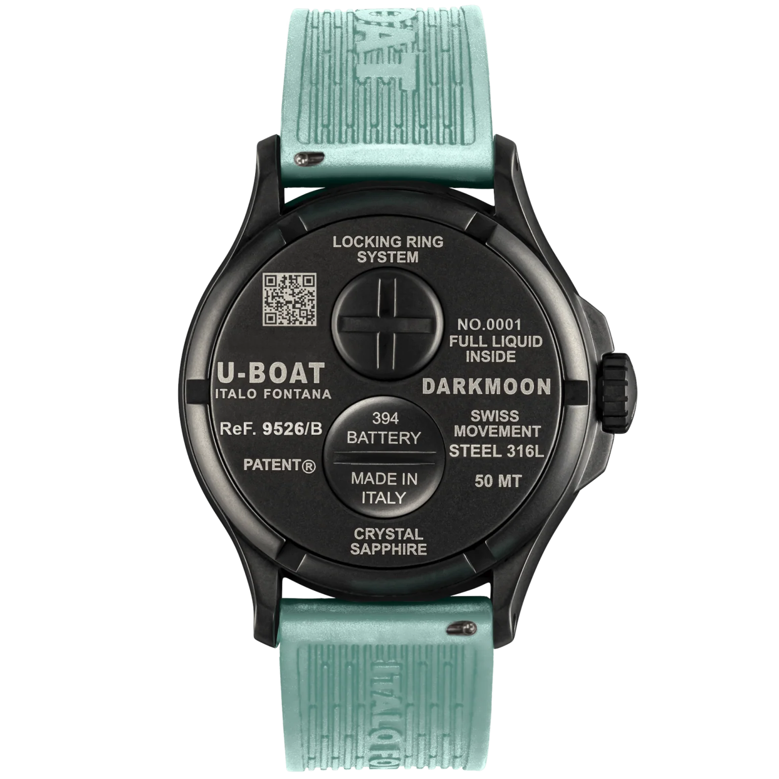 U-Boat Darkmoon Oil Immersion Men’s Aquamarine Watch - Image 2