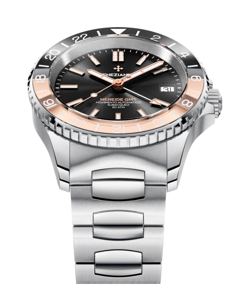 Venezianico Automatic Watch Nereide GMT Black - Image 2