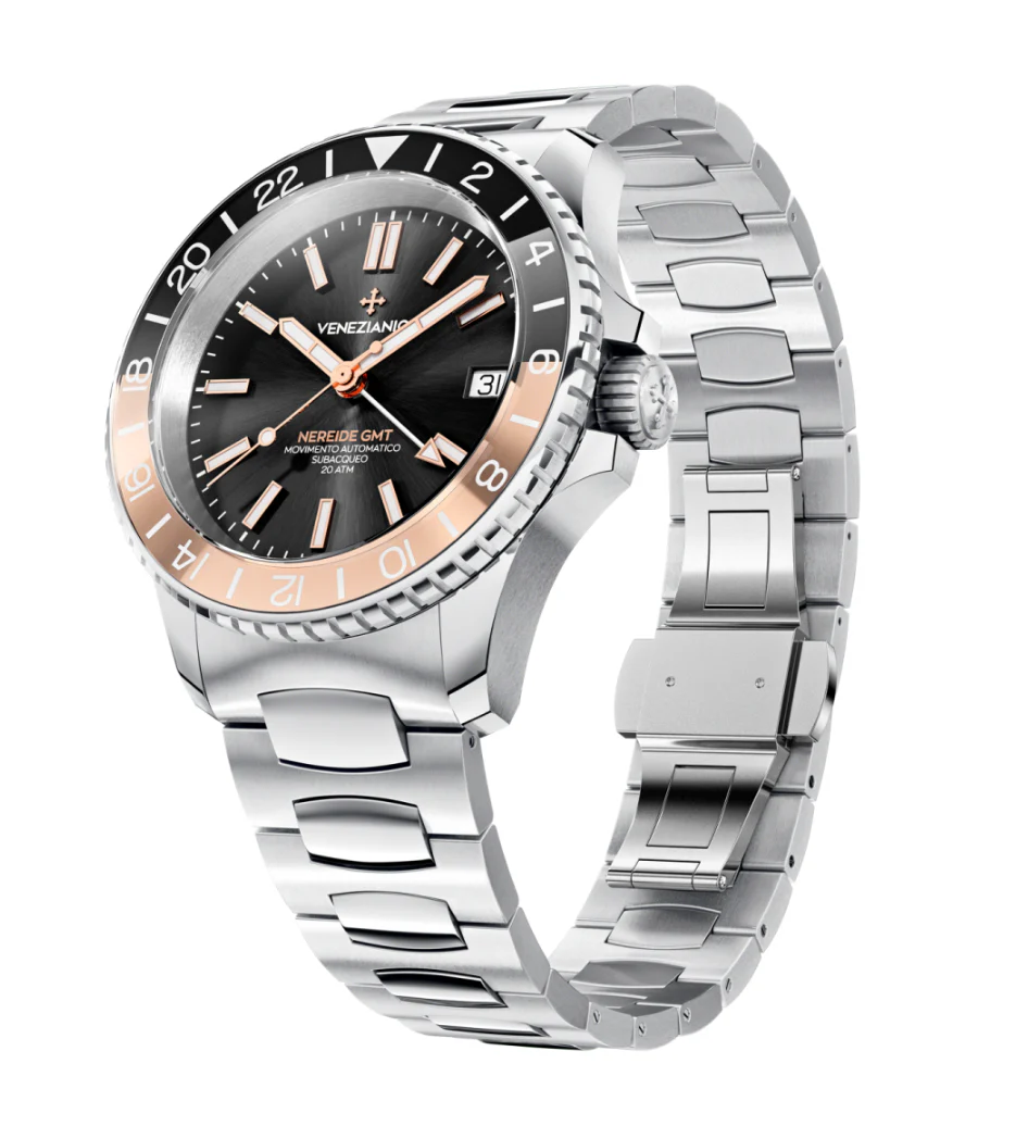 Venezianico Automatic Watch Nereide GMT Black - Image 4