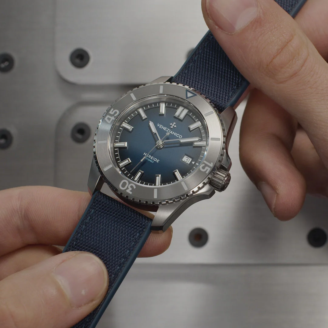 Venezianico Nereide Titanio Men’s Titanium Diver Automatic Watch - Image 7