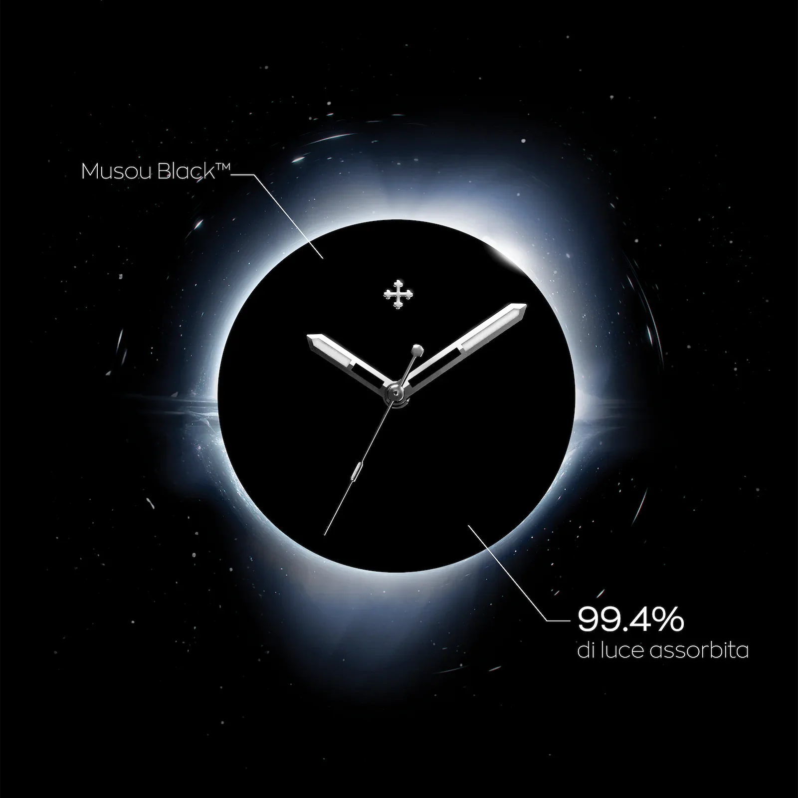 Venezianico Nereide Ultra Black Men's Watch - Image 7