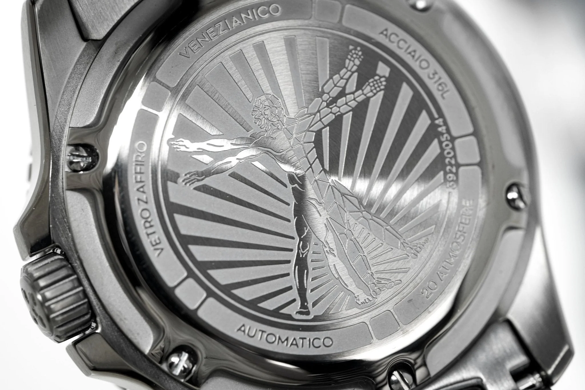 Venezianico Automatic Watch Nereide UltraLeggero Skeleton Gunmetal - Image 21