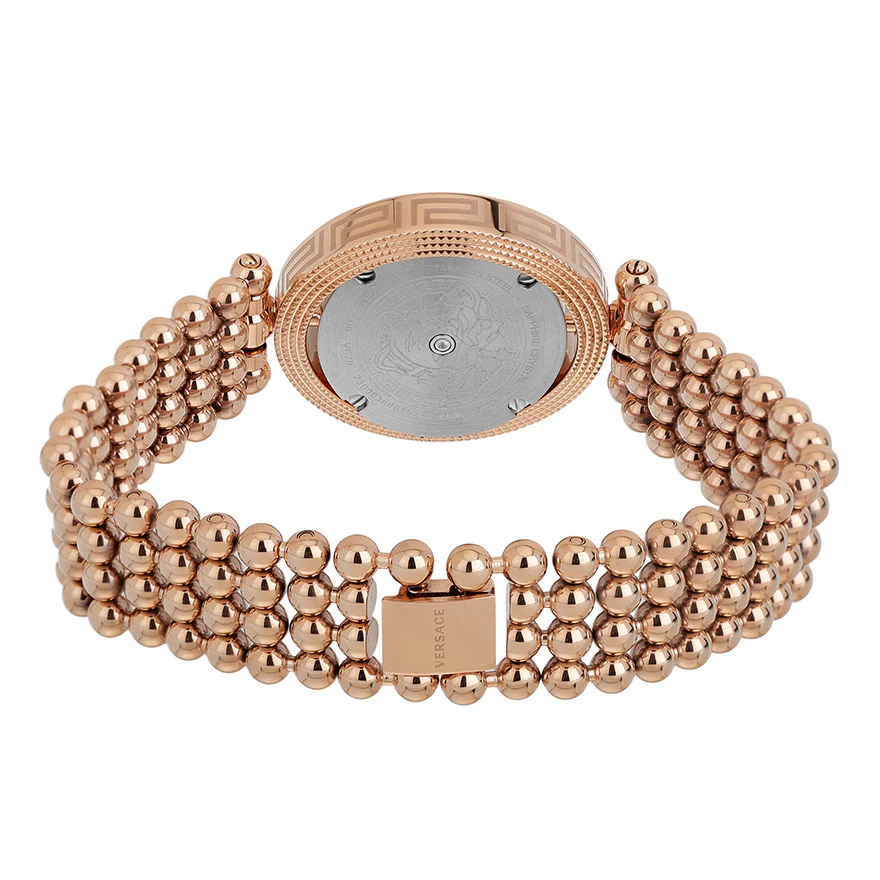 Versace Eon Ladies' Rose Gold Stainless Steel Bracelet Watch - Image 5