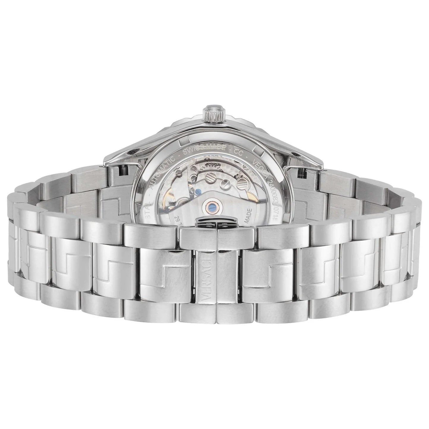 Versace Hellenyium Automatic Men's Turquoise Silver Watch - Image 5