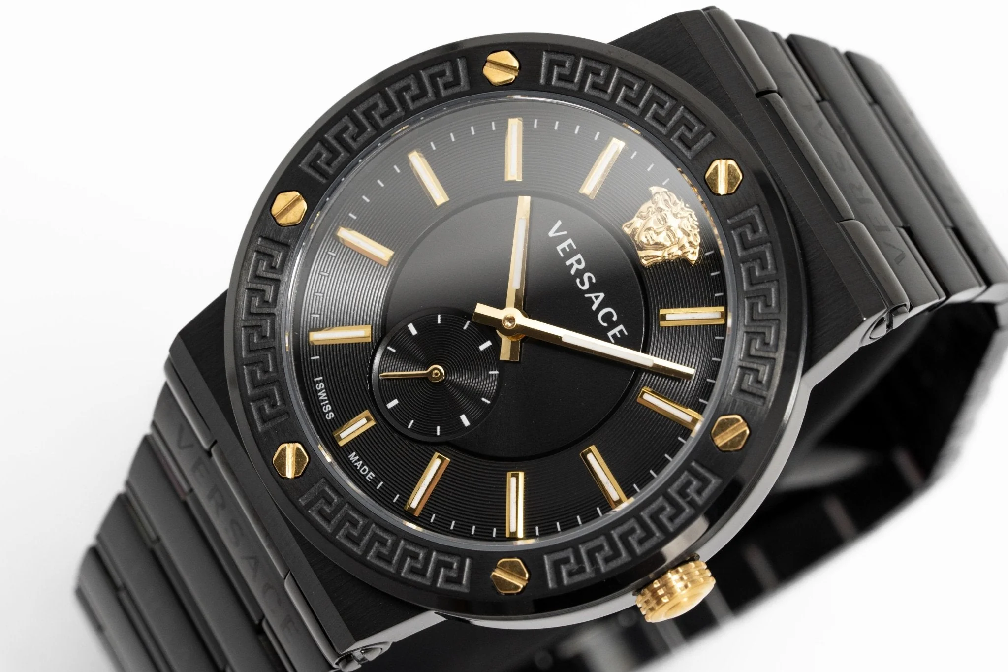 Versace Watch Greca Logo Black - Image 2