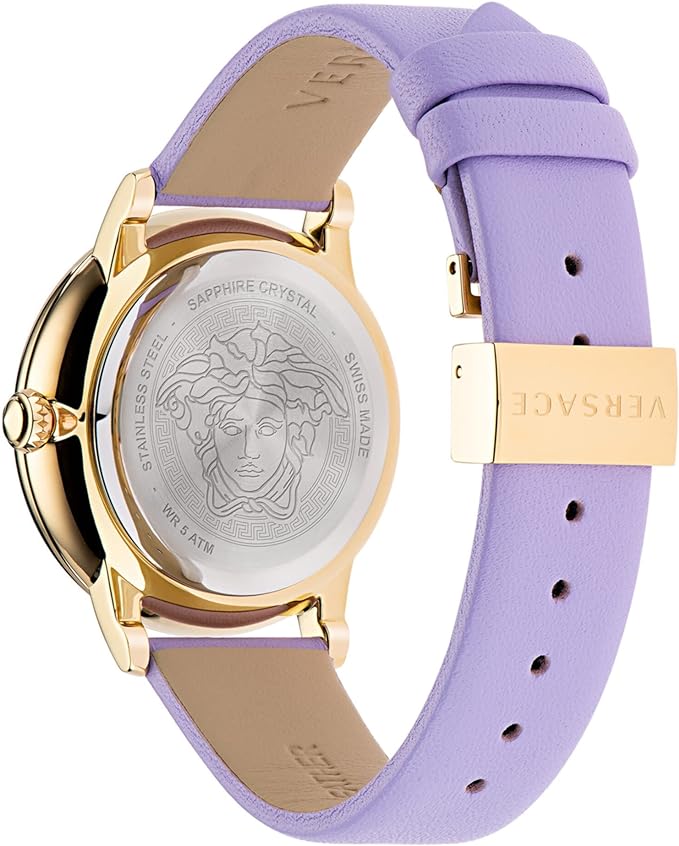 Versace Ladies Watch La Medusa Lilac - Image 2
