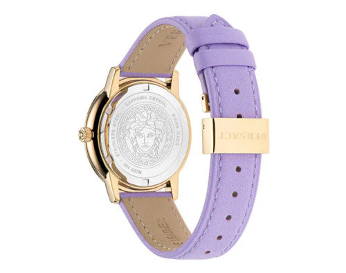 Versace Ladies Watch V-Tribute Lilac Gold - Image 2