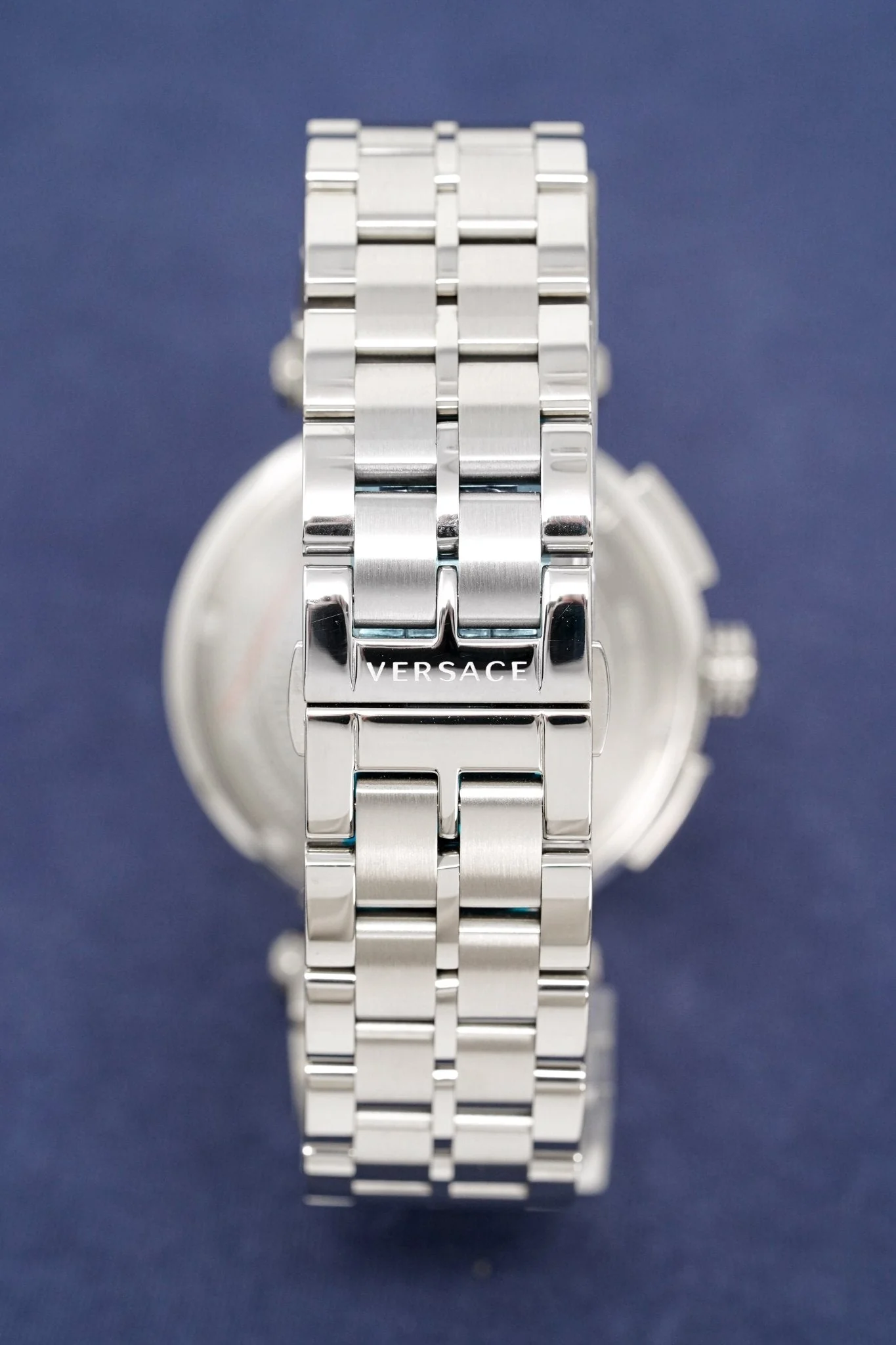 Versace Men's Chronograph Watch Aion Silver - Image 5