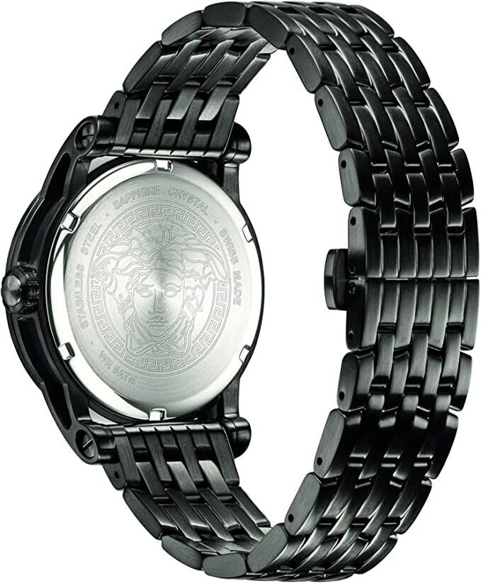Versace Men's Watch Palazzo Empire Black Bracelet - Image 2