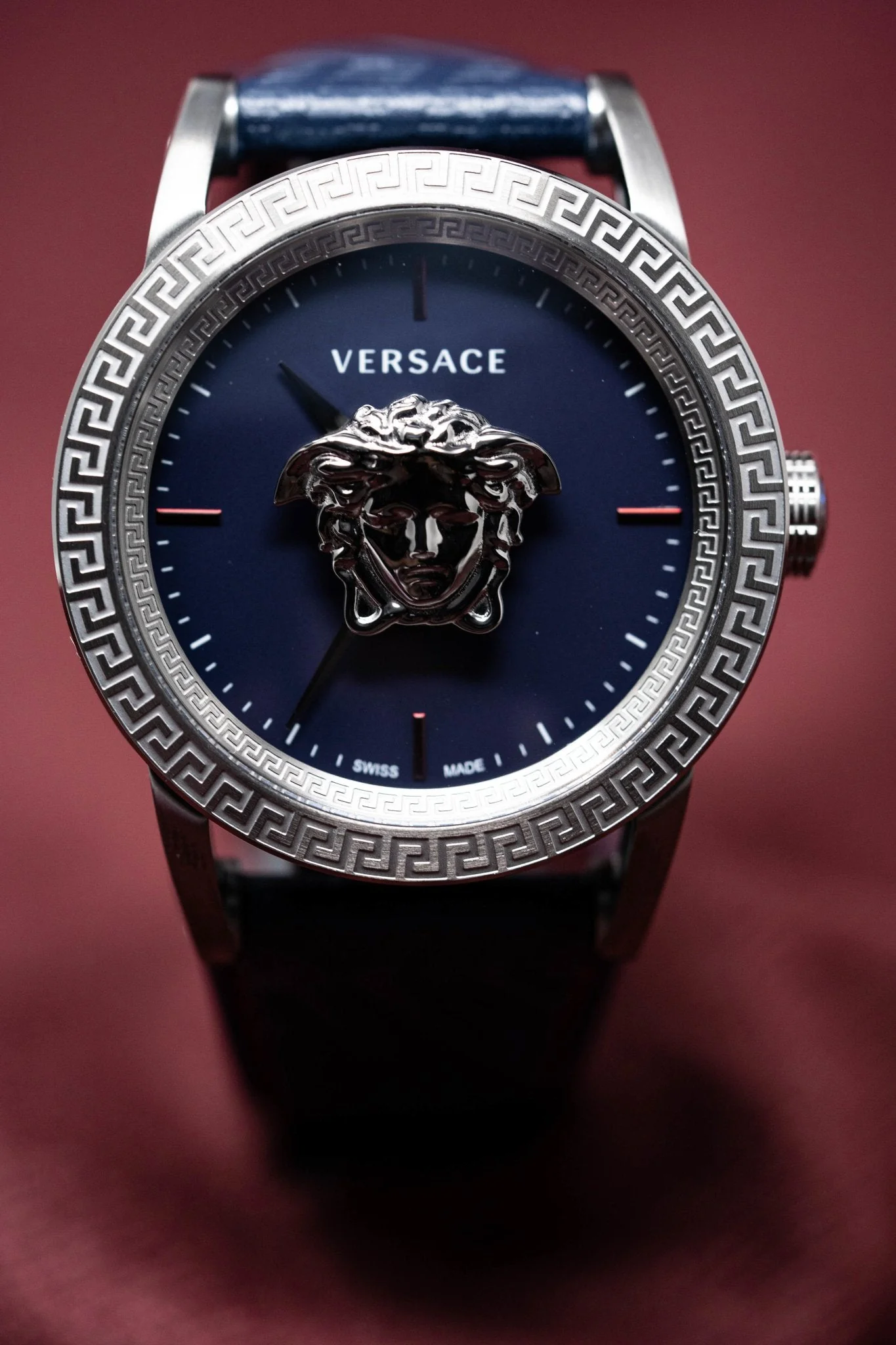 Versace Men's Watch Palazzo Empire 43mm Blue - Image 3