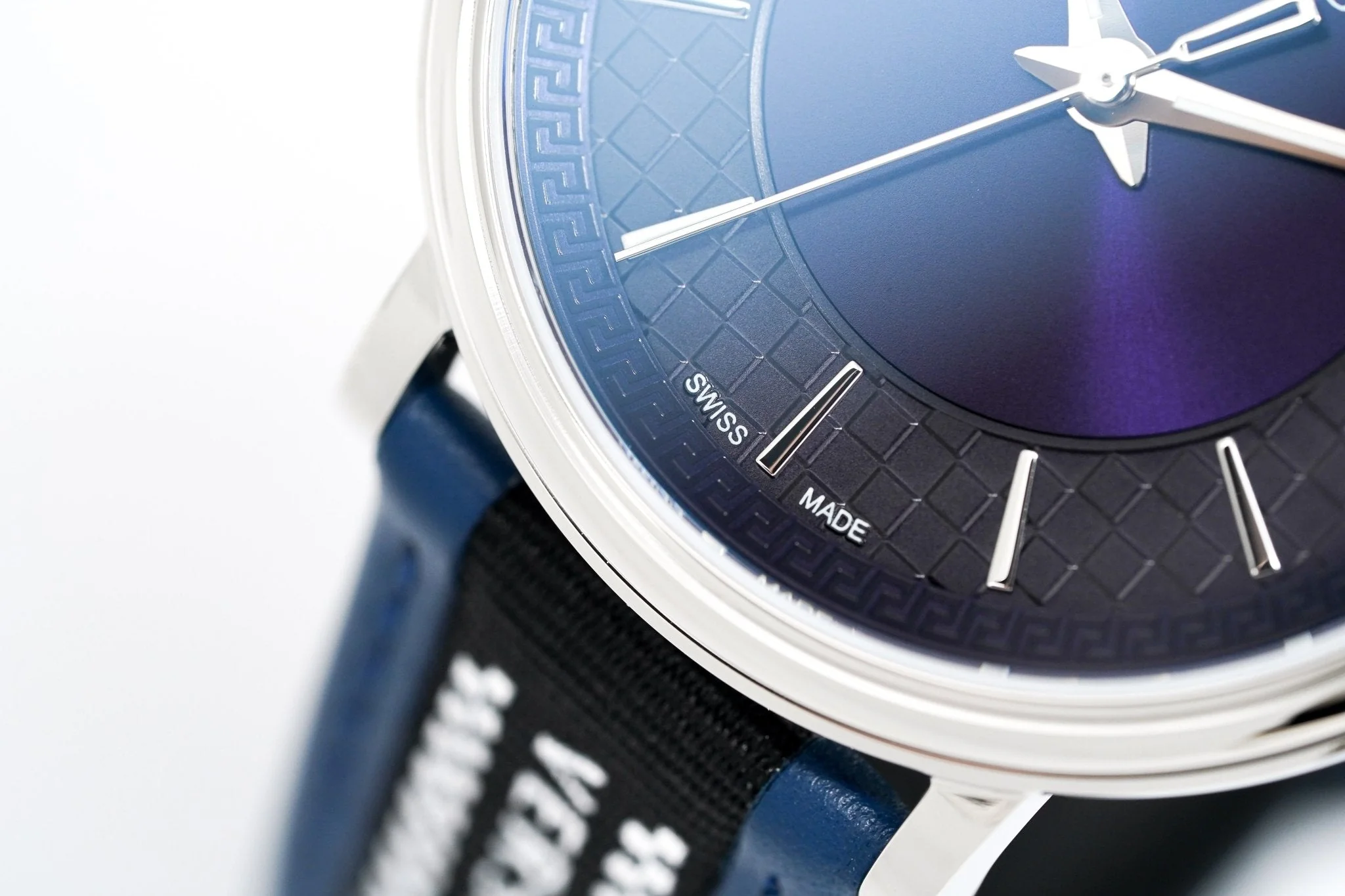 Versace Men's Watch V-Circle Blue - Image 10