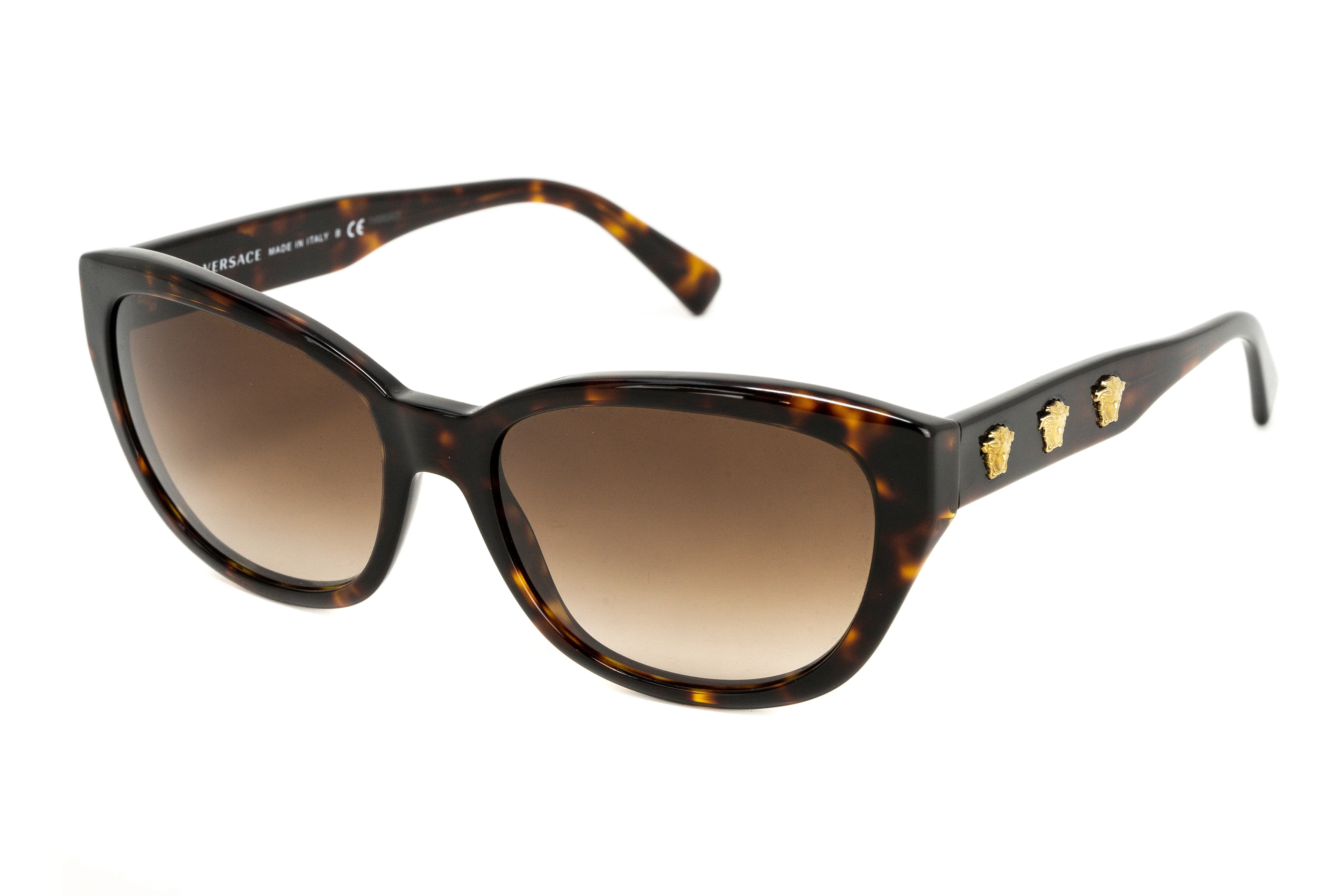 Versace Women's Sunglasses Butterfly Tortoise/Brown - Image 3