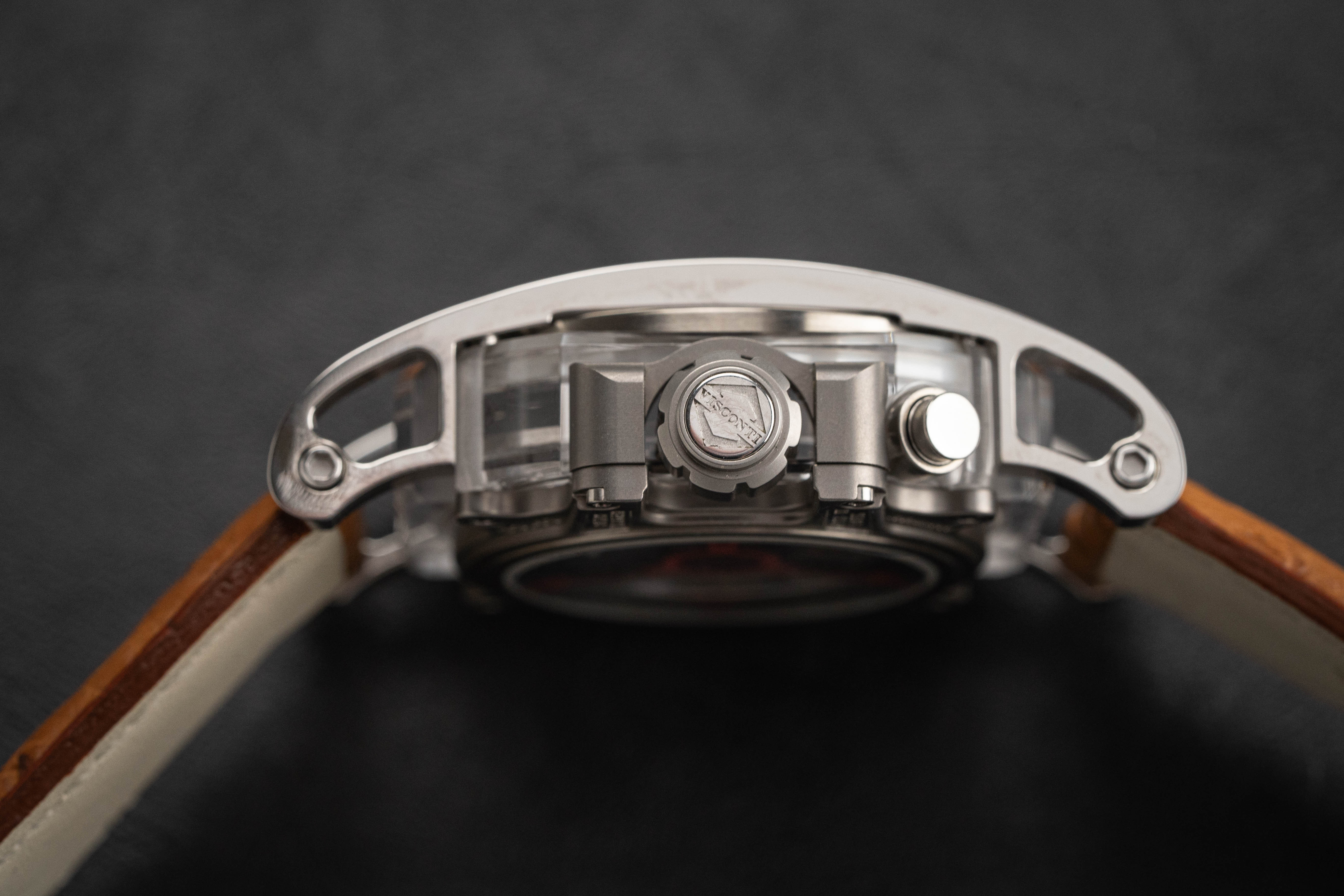 Visconti Watch 2Squared Crystal Demo Black Brown - Image 6