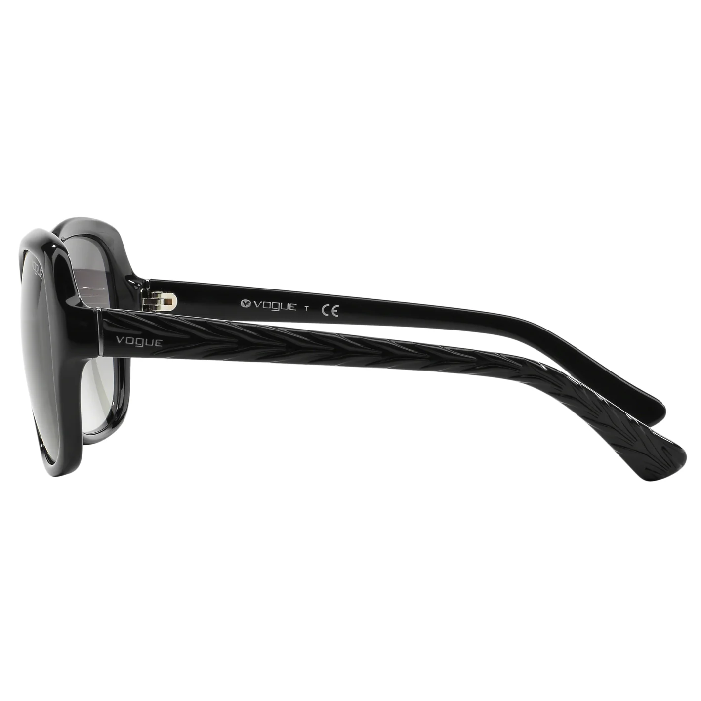 Vogue (VO18) Ladies Black Sunglasses - Image 3