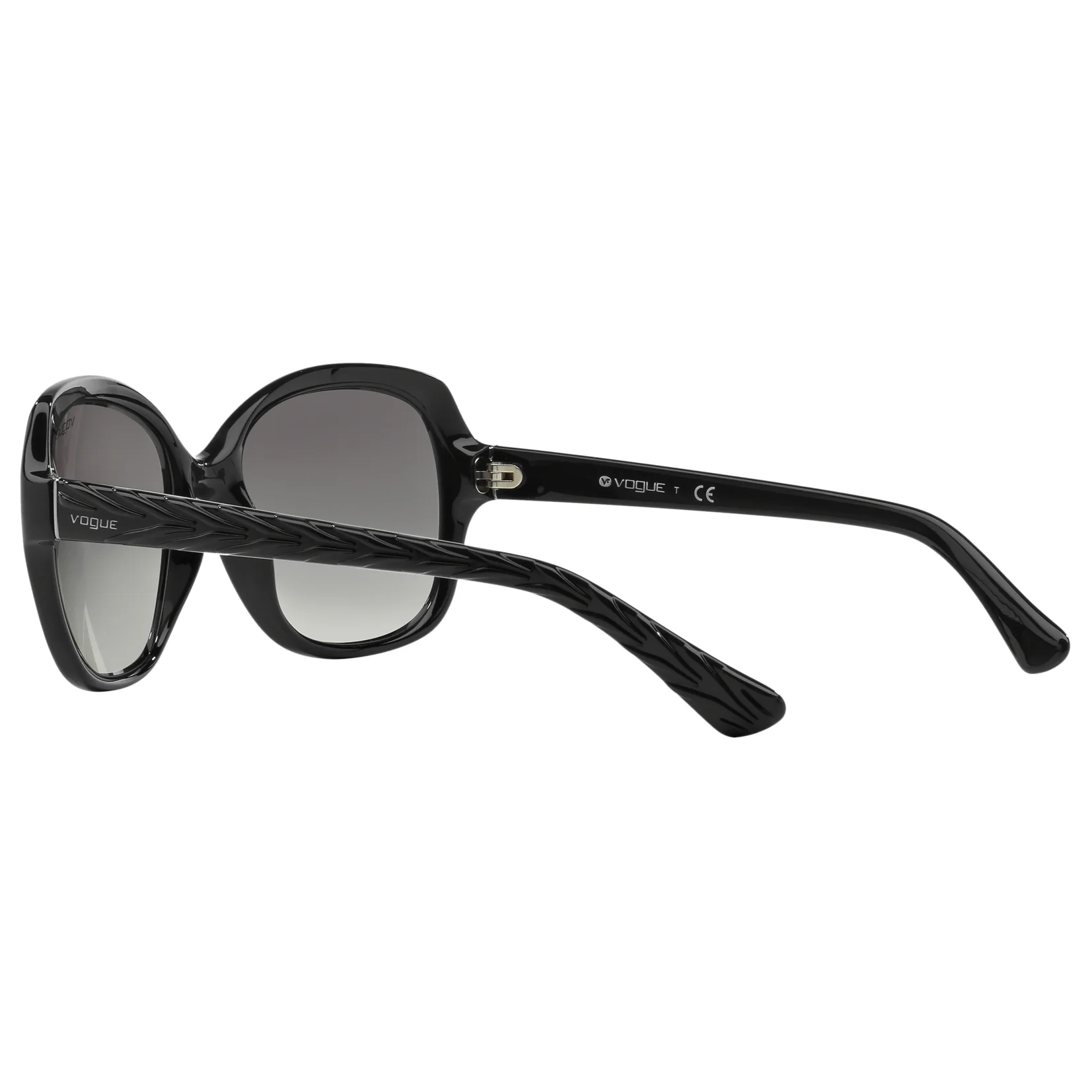 Vogue (VO18) Ladies Black Sunglasses - Image 4