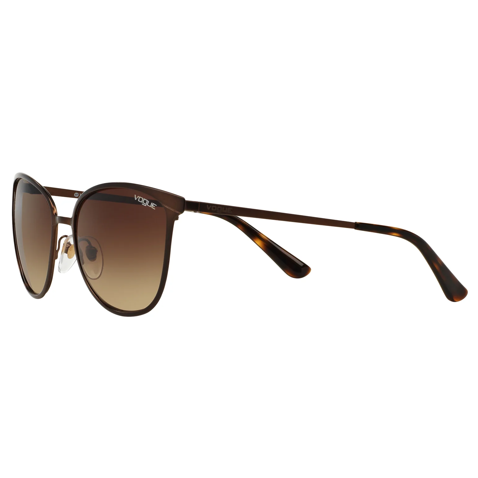 Vogue 0VO4002S 934S13 55 (VO2) Ladies Matte Brown Sunglasses - Image 3