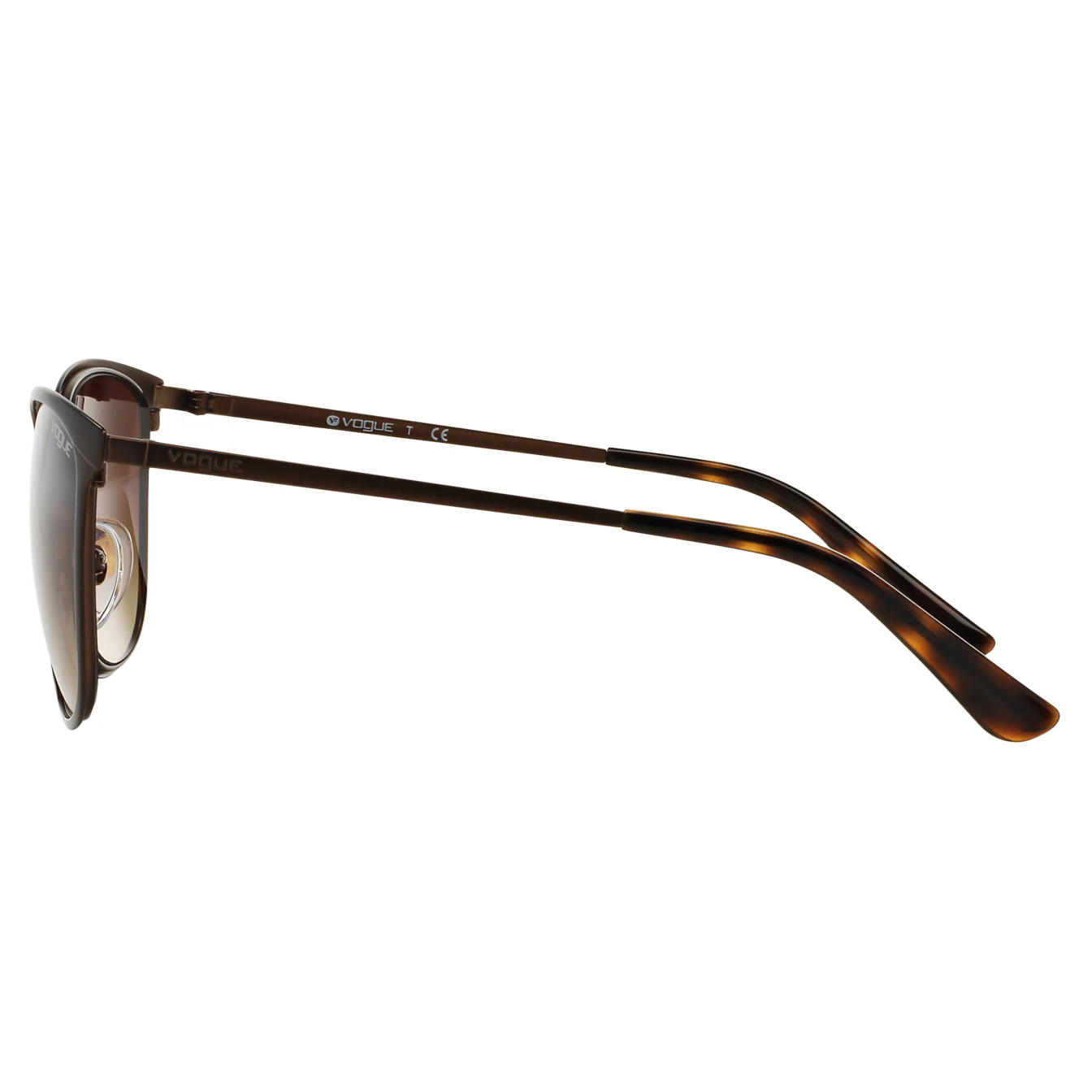 Vogue 0VO4002S 934S13 55 (VO2) Ladies Matte Brown Sunglasses - Image 4