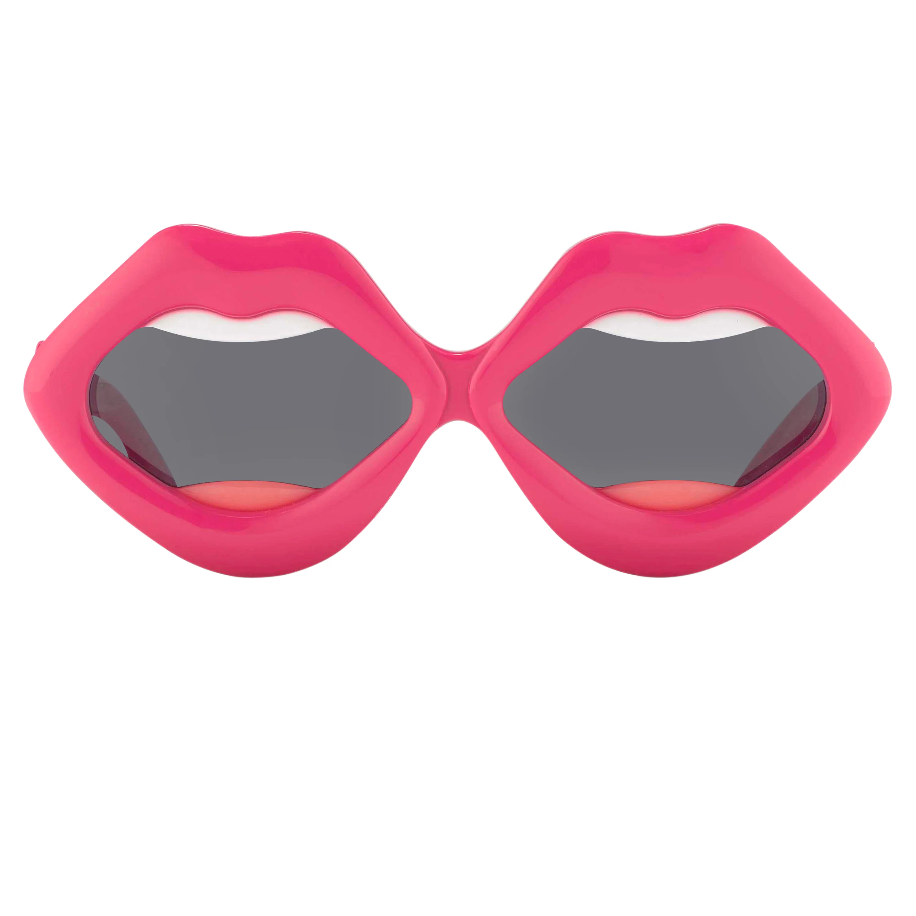 Yaz Bukey x Linda Farrow Pink Grey Sunglasses - Image 2